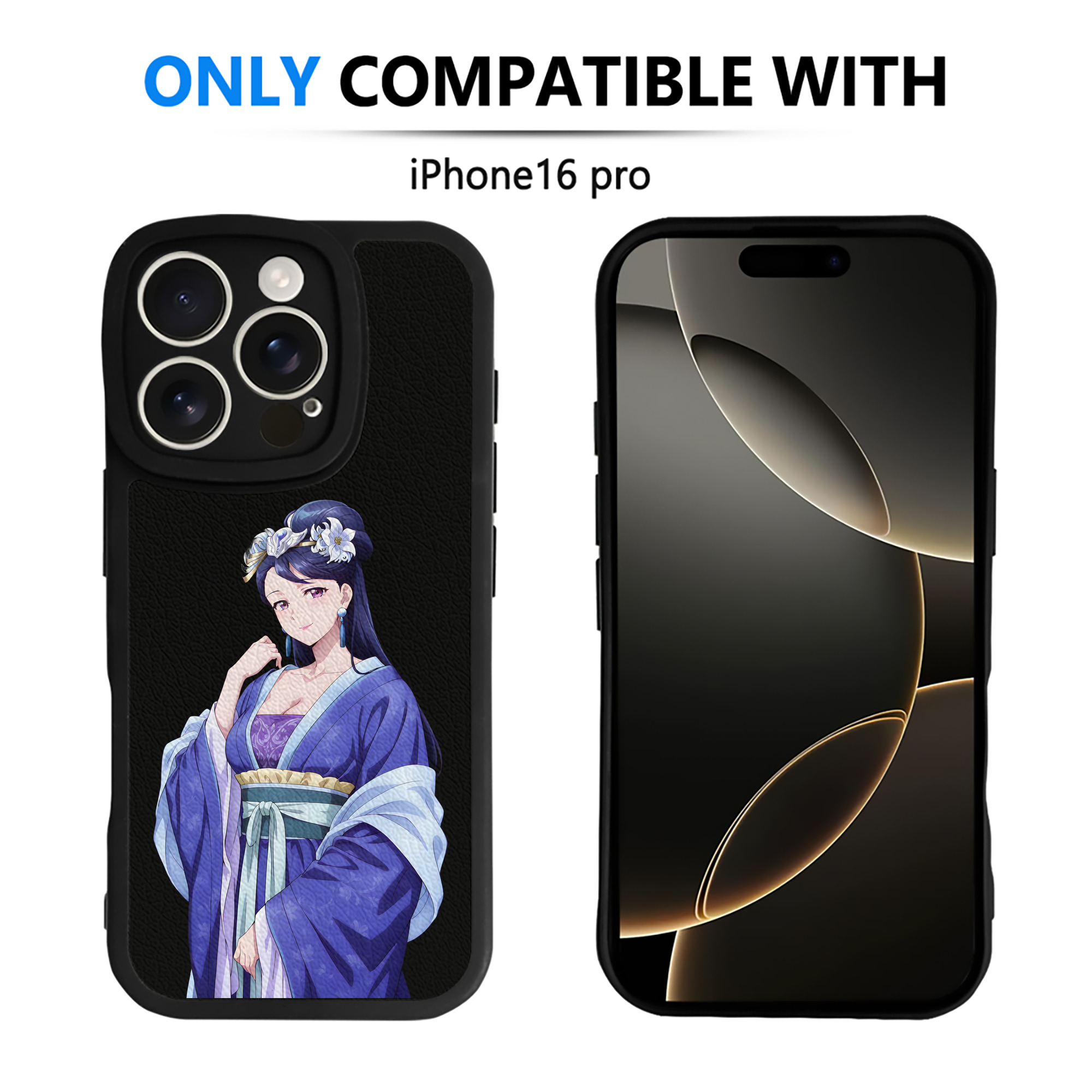薬屋のひとりごと The Apothecary Diaries 【iPhone 16シリーズ対応】シリコンスマホケース（レザー調） 材質：シリコン